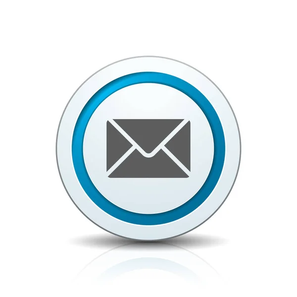 Mail Enveloppe Pictogram Vector Illustratie — Stockvector