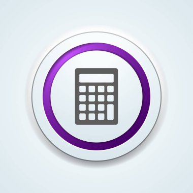 Hesap oturum açma beyaz arka plan üzerinde yuvarlak çerçeve 