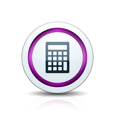 Hesap oturum açma beyaz arka plan üzerinde yuvarlak çerçeve 