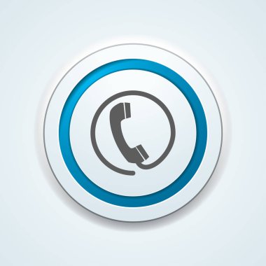 cep telefonu işareti düğmesini, vektör, illüstrasyon