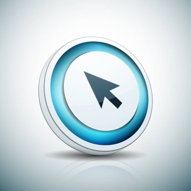 Bilgisayar fare simgesi, vektör, illüstrasyon