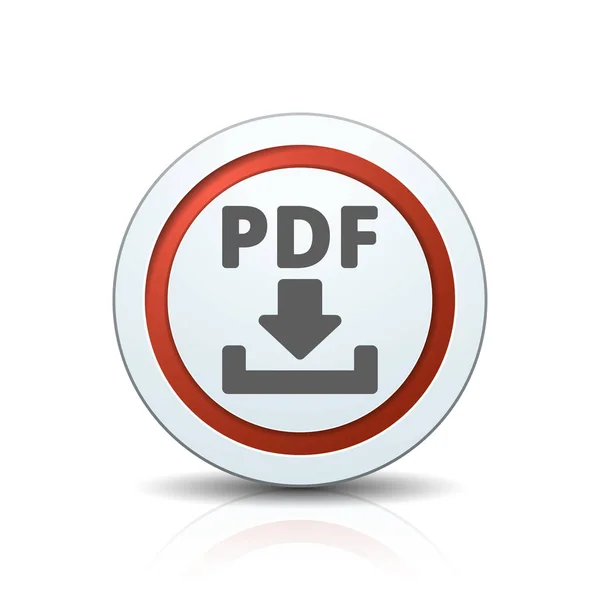 Télécharger Document Pdf Signe Icône Illustration Vectorielle — Image vectorielle