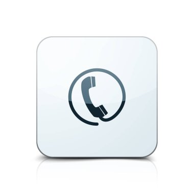 cep telefonu işareti düğmesini, vektör, illüstrasyon