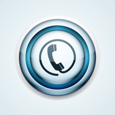 cep telefonu işareti düğmesini, vektör, illüstrasyon