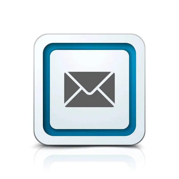 Mail Enveloppe Pictogram Vector Illustratie — Stockvector