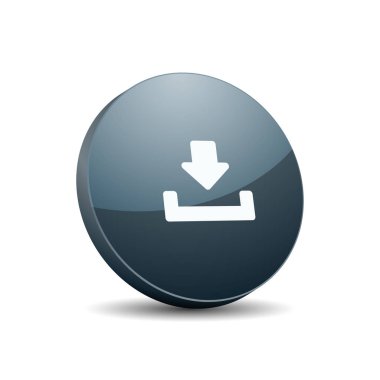 Aşağı ok oturum açma düğmesini, vektör çizim, kavram Download 