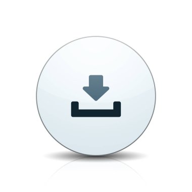 Aşağı ok oturum açma düğmesini, vektör çizim, kavram Download 