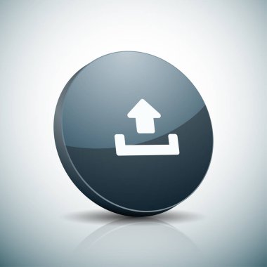 Upload düğme işareti simgesi