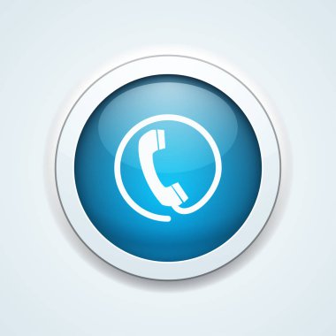 cep telefonu işareti düğmesini, vektör, illüstrasyon