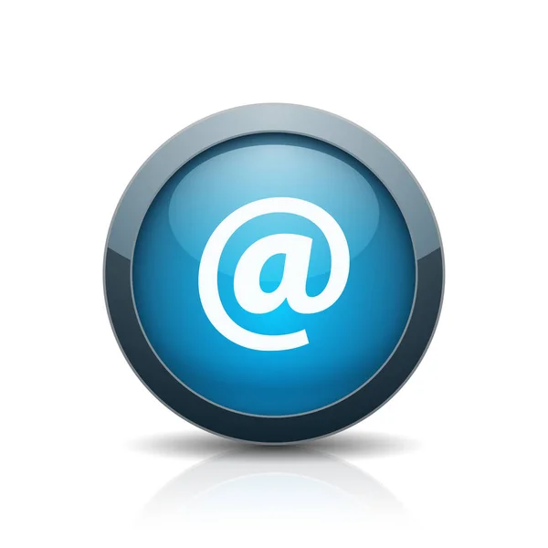 Email Web Button Vector Illustrazione — Vettoriale Stock