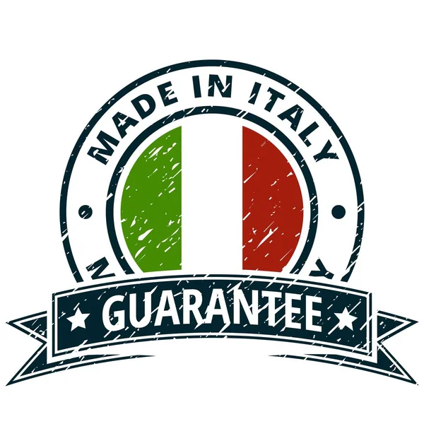 Olaszország Jelző Gomb Val Felirat Olaszországban Vektoros Illusztráció — Stock Vector
