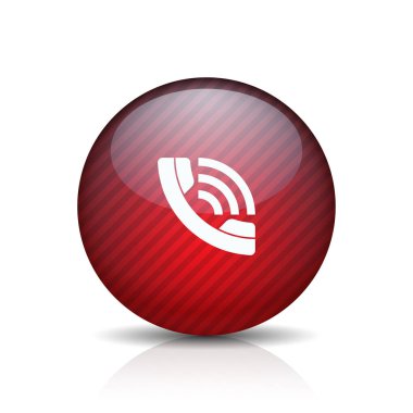 cep telefonu işareti düğmesini, vektör, illüstrasyon