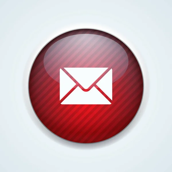 メールの封筒のアイコンベクトルイラスト — ストックベクタ