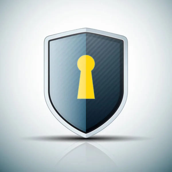 Firma Secure Shield — Vector de stock