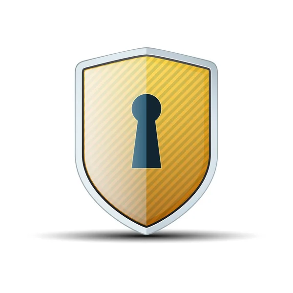 Firma Secure Shield — Archivo Imágenes Vectoriales