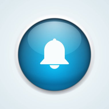 Web zil simgesini, vektör, illüstrasyon