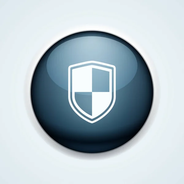Bezpieczne Shield znak — Wektor stockowy