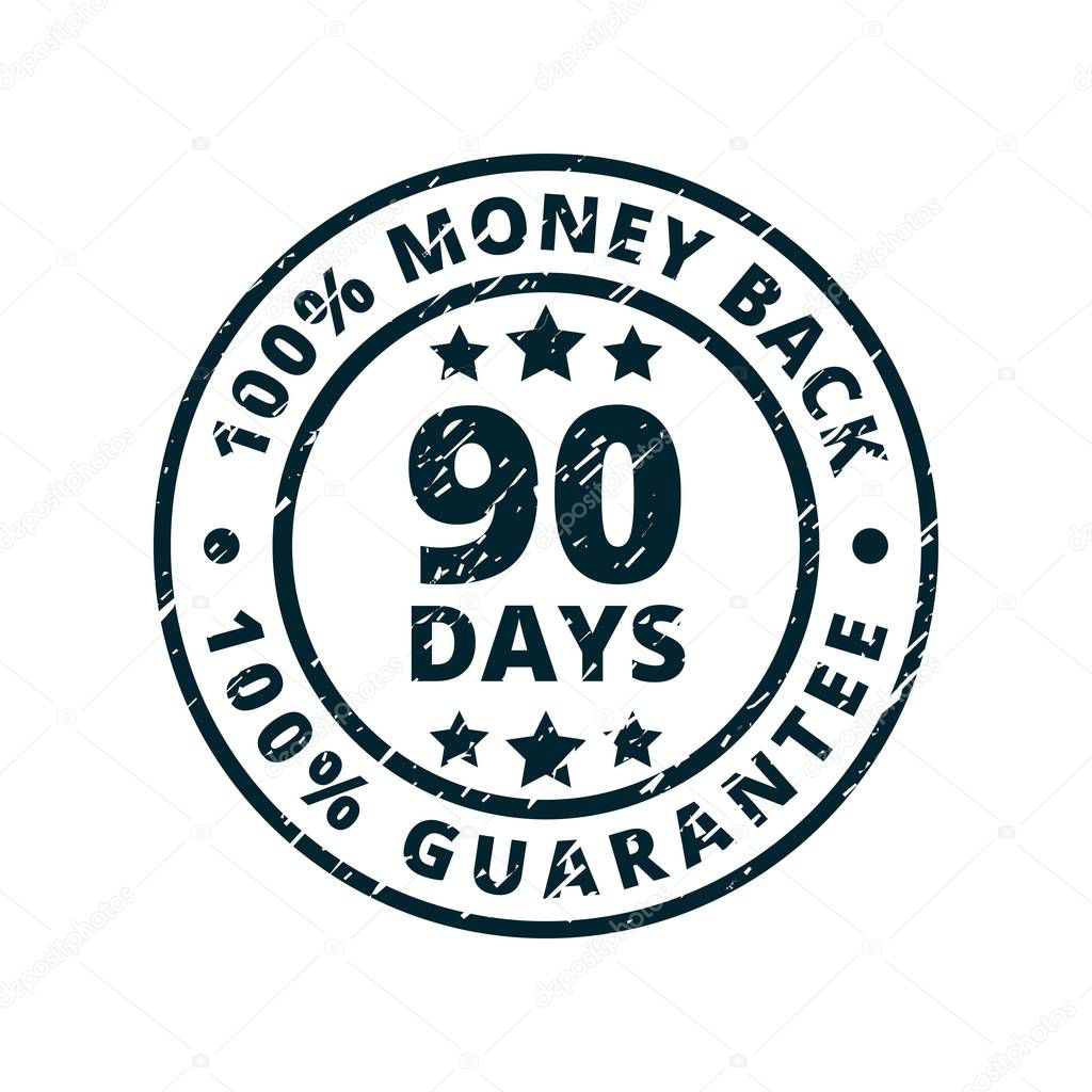 money back guarantee icon, vector illustration