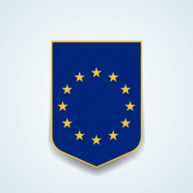 Avrupa Birliği bayrağı, vektör illüstrasyonu