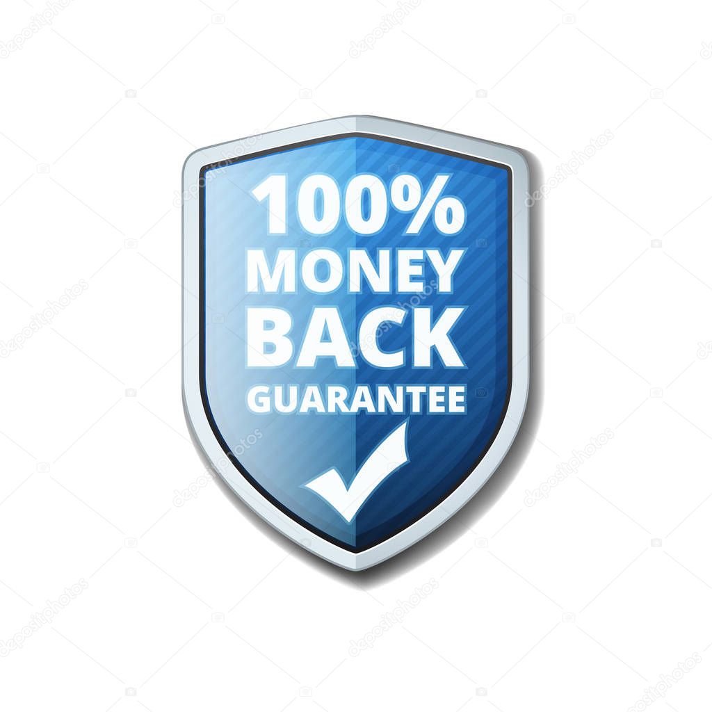 money back guarantee shield