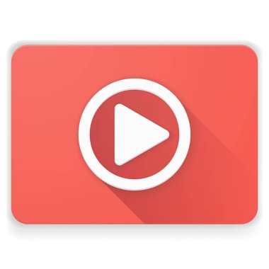 Video oynatımını kutsal kişilerin resmi, vektör çizim 