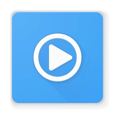 Video oynatımını kutsal kişilerin resmi, vektör çizim 