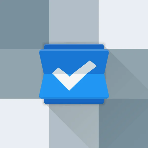 check mark sign in button , vector, illustration
