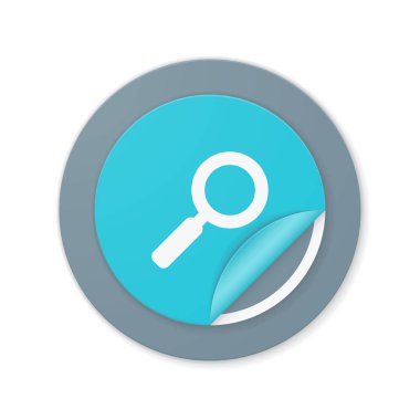 Arama düğmesi işareti simgesi