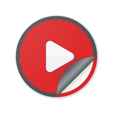 Video oynatımını kutsal kişilerin resmi, vektör çizim 