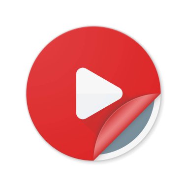 Video oynatımını kutsal kişilerin resmi, vektör çizim 