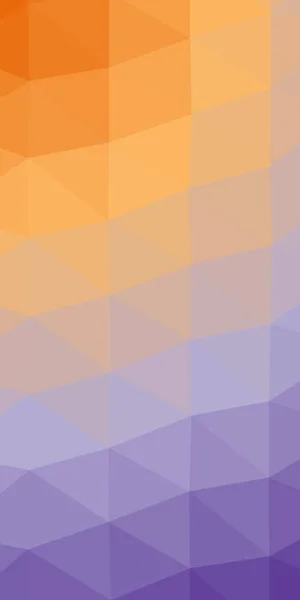 Оранжевый Фиолетовый Зеленый Градиент Геометрический Многоугольный Текстурированный Фон — стоковый вектор