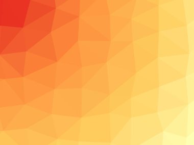 turuncu degrade geometrik poligonal dokulu arka plan 