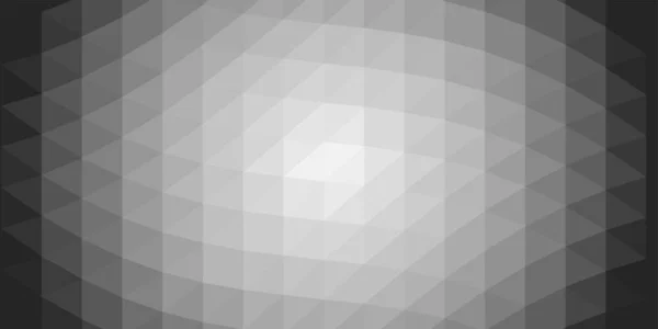 Grey Gradient Geometric Polygonal Textured Background — Stock Vector