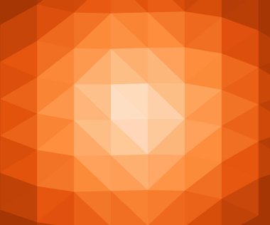 turuncu degrade geometrik poligonal dokulu arka plan 