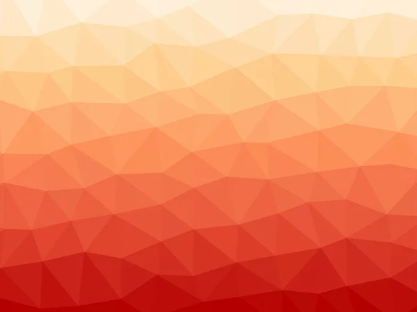 Naranja Gradiente Geométrico Poligonal Texturizado Fondo — Vector de stock