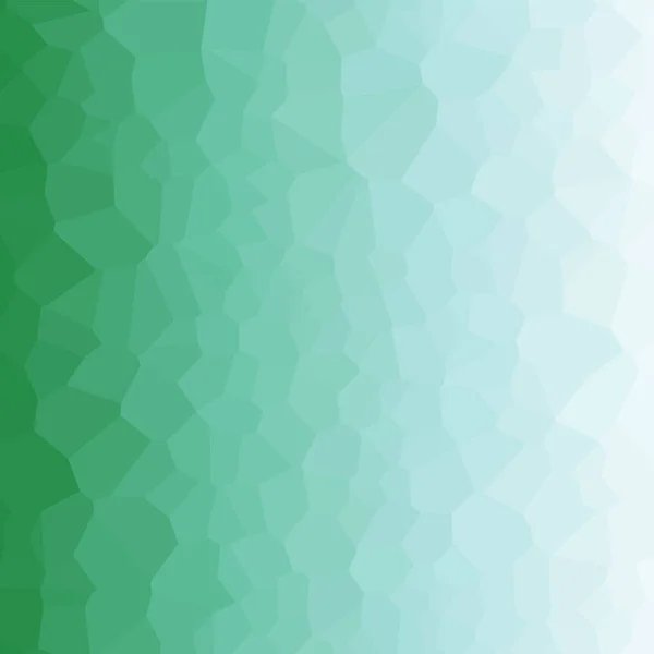 Sfondo Verde Geometrico Poligonale Strutturato — Vettoriale Stock