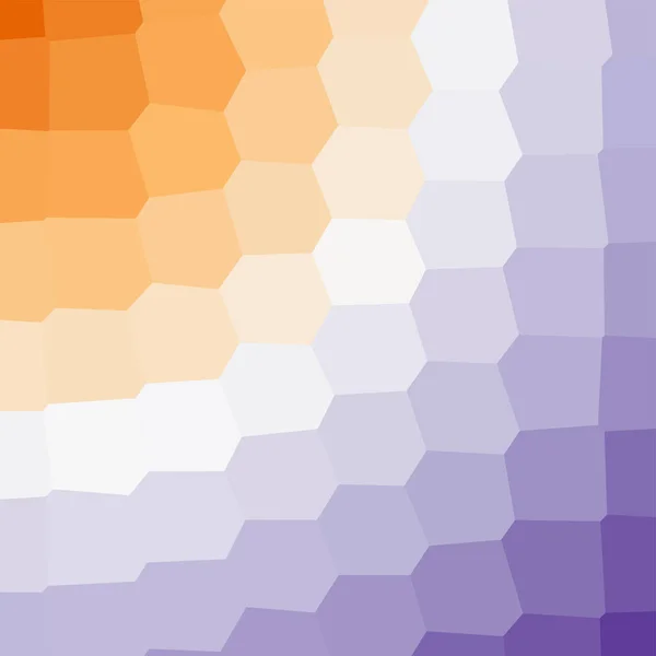 주황색 보라색 기하학적 다각형 텍스처 — 스톡 벡터