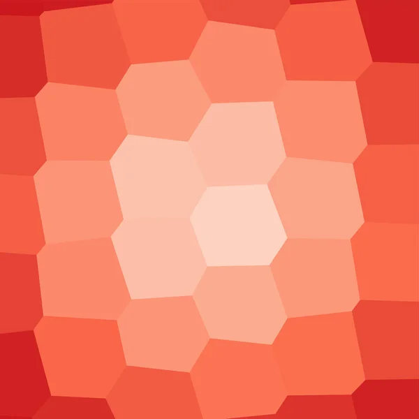 Röd Och Orange Geometriska Polygonal Struktur Bakgrund — Stock vektor