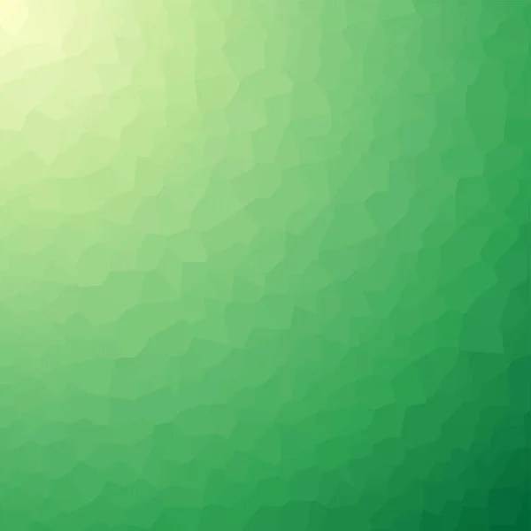 Vert Géométrique Polygonal Texturé Fond — Image vectorielle