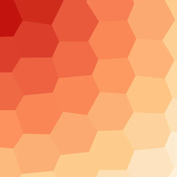 Oranje Geometrische Veelhoekige Textuur Achtergrond — Stockvector