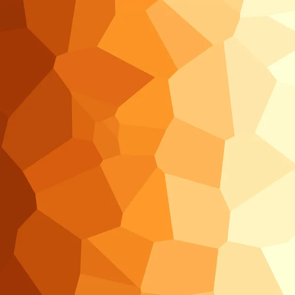 Arancio Geometrico Sfondo Poligonale Strutturato — Vettoriale Stock