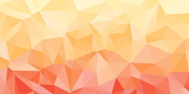 turuncu ve kırmızı geometrik poligonal dokulu arka plan 