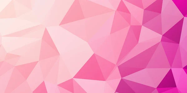 Fondo Texturizado Poligonal Geométrico Rosa — Vector de stock
