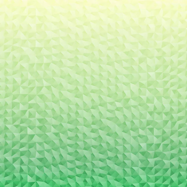 Grön Geometrisk Polygonal Texturerad Bakgrund — Stock vektor