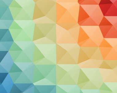 renkli geometrik poligonal dokulu arka plan 