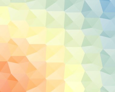 renkli geometrik poligonal dokulu arka plan 