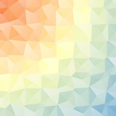 renkli geometrik poligonal dokulu arka plan 