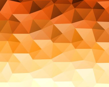 sarı ve turuncu geometrik poligonal dokulu arka plan 