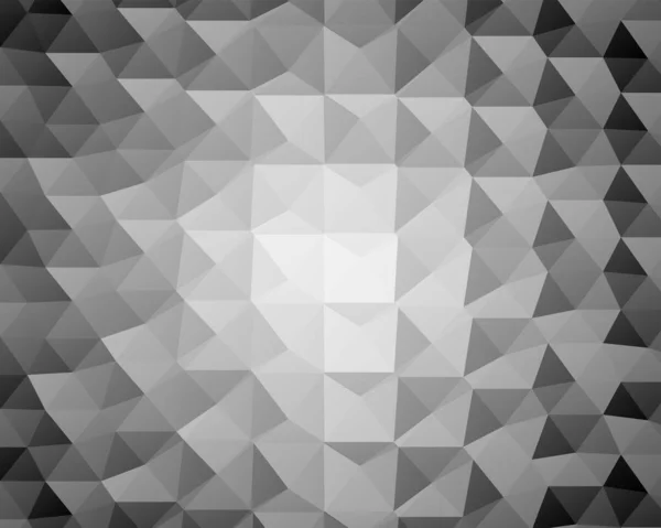 Gris Géométrique Polygonal Texturé Fond — Image vectorielle