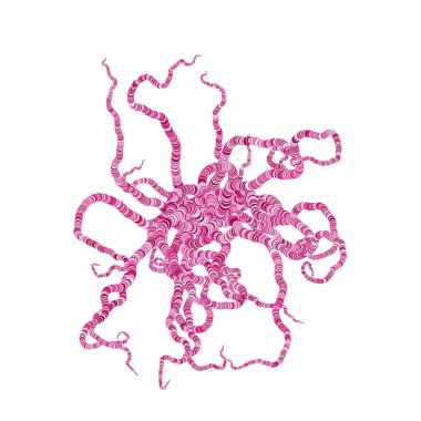 pembe daire itici dokulu arka plan 